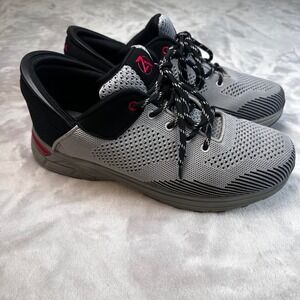 ZEBA Hands Free Slip On Athletic Shoes Mens 10.5 Lace Up Comfort Sneakers